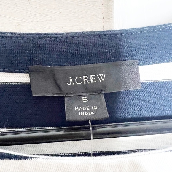 NEW with tags J. Crew navy and white striped dress - Picture 5 of 6